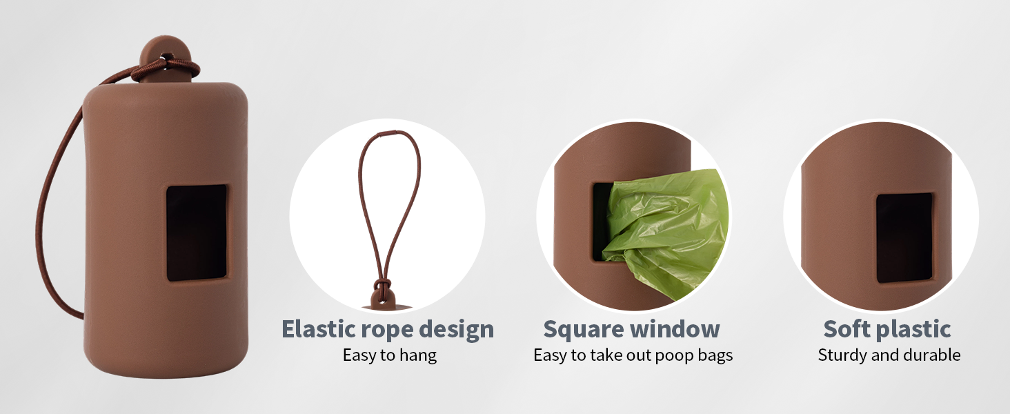 dog poop bag holder
