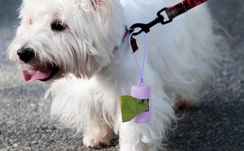 dog poop bag holder