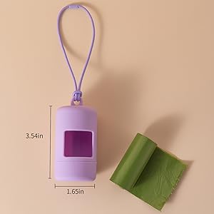 dog poop bag holder